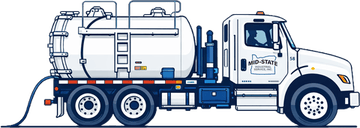 Freightliner 80-barrel tanker illustration